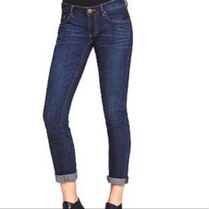 CAbi 917 Straight Leg Distressed Jean 2 Inseam 30
